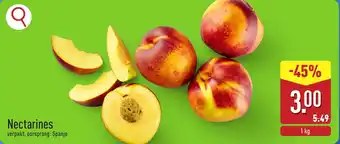 ALDI Nectarines aanbieding