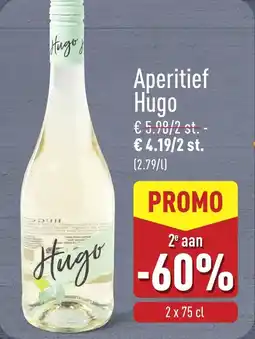 ALDI Aperitief Hugo aanbieding