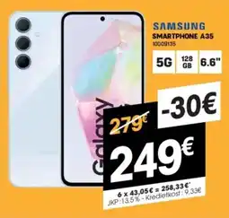 Electro Depot Samsung Smartphone A35 aanbieding
