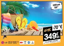 Electro Depot LG UHD 4K Smart TV aanbieding