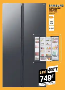 Electro Depot Samsung Amerikaanse Koelkast RS57DG400EB4 aanbieding