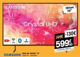 Electro Depot Samsung UHD 4K Smart TV 75DU7172 aanbieding