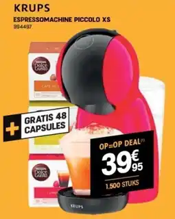 Electro Depot Krups Espressomachine Piccolo XS aanbieding