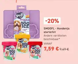 Tom&Co Smoofl Hondenijs starterkit aanbieding