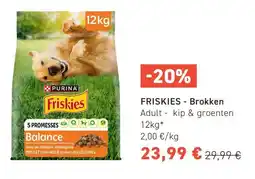 Tom&Co Friskies Brokken aanbieding