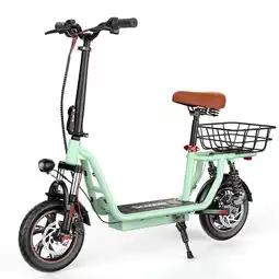 Decathlon Elektrische scooter met zitje iScooter i12 36V 7.5AH aanbieding