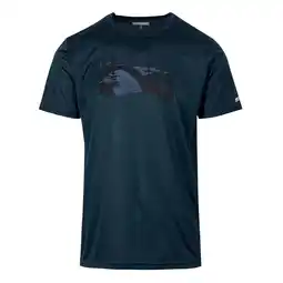 Decathlon Heren Fingal VIII Landschap Marl TShirt (Maanlicht Denim) aanbieding