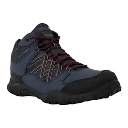 Decathlon Herenkant Midden Waterdichte Wandelschoenen (Marine/Rood) aanbieding