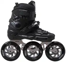 Decathlon Roces - Ego Tif 3x110 Skeelers - Volwassenen - Zwart/zilver aanbieding