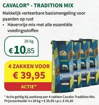 Horta Cavalor® - tradition mix aanbieding