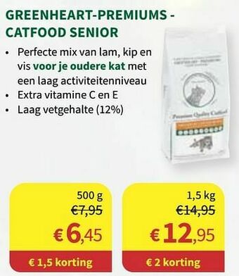 Greenheart-premiums - catfood senior