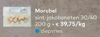 Bio Planet Morubel sint-jakobsnoten aanbieding