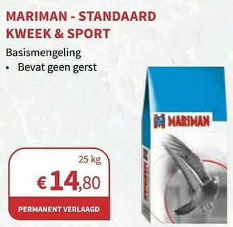 Mariman - standaard kweek + sport