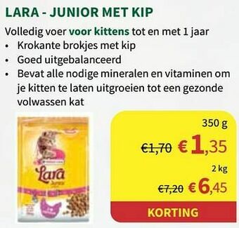 Lara - junior met kip
