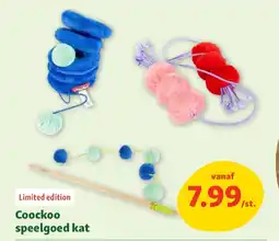 Maxi Zoo Coockoo speelgoed kat aanbieding