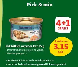 Maxi Zoo PREMIERE natvoer kat 85 g aanbieding