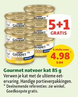 Maxi Zoo Gourmet natvoer kat 85 g aanbieding
