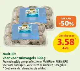 Maxi Zoo MultiFit voer voor tuinvogels 500 g aanbieding