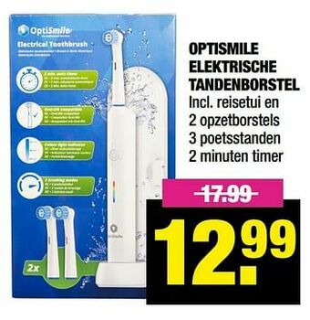 Big Bazar Optismile elektrische tandenborstel aanbieding