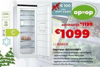 Exellent Bosch diepvriezer -bogsn54awcv aanbieding