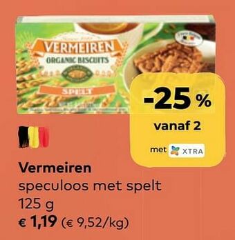 Vermeiren speculoos met spelt