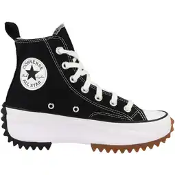 Decathlon Schoenen Run Star Hike Hi Black White Gum aanbieding
