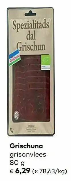 Grischuna grisonvlees