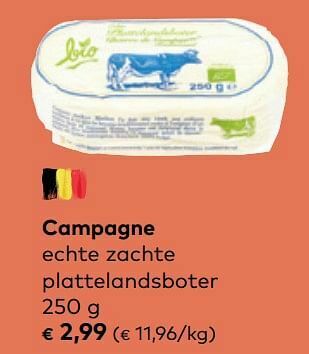 Bio Planet Campagne echte zachte plattelandsboter aanbieding