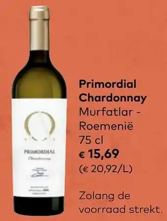 Primordial chardonnay murfatlar - roemenië