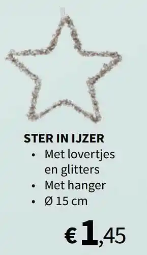 Ster in ijzer