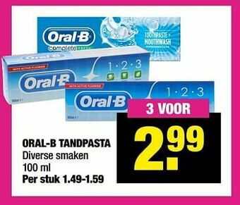 Oral-b tandpasta