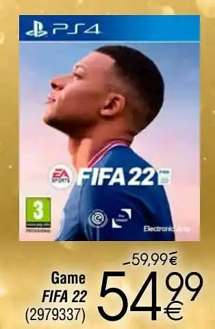 Cora Game fifa 22 aanbieding