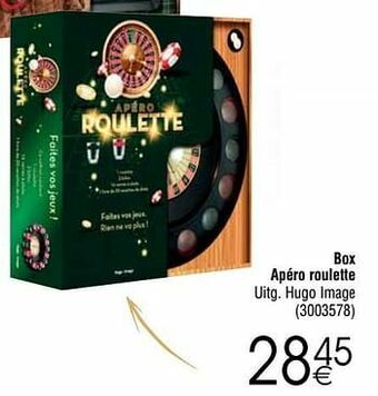 Cora Box apéro roulette aanbieding