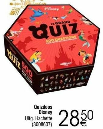 Cora Quizdoos disney aanbieding