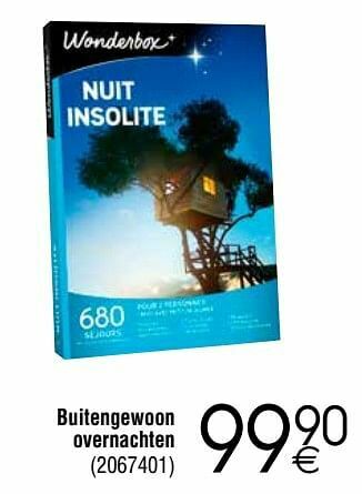 Buitengewoon overnachten