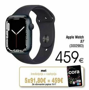 Cora Apple watch s7 aanbieding