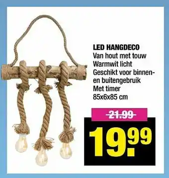Big Bazar Led hangdeco aanbieding