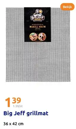 Action Big Jeff grillmat aanbieding