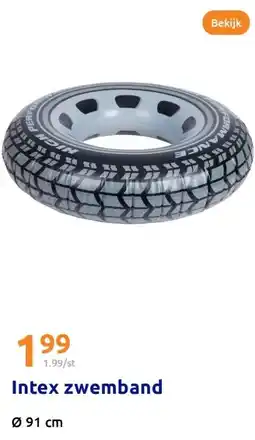 Action Intex zwemband aanbieding