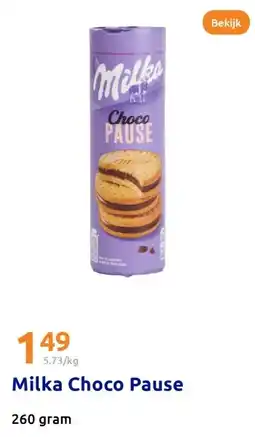 Action Milka Choco Pause aanbieding