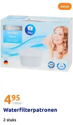 Action Waterfilterpatronen aanbieding