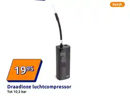 Action Draadloze luchtcompressor aanbieding