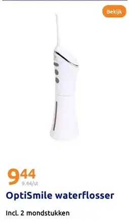 Action OptiSmile waterflosser aanbieding