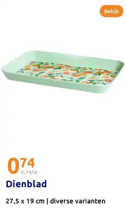 Action Dienblad aanbieding