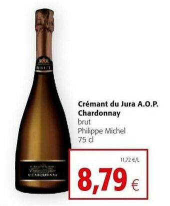 Colruyt Crémant du jura a.o.p. chardonnay brut philippe michel aanbieding