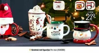 Kerstmok met figuurtjes