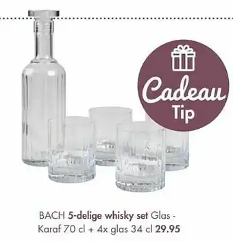 Bach whisky set