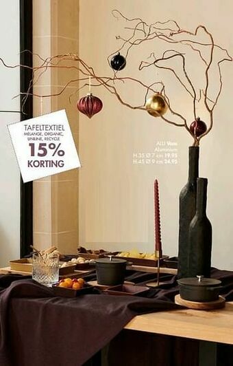 Casa Alu vaas aanbieding