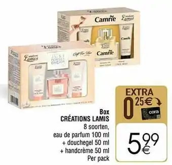 Cora Box créations lamis aanbieding