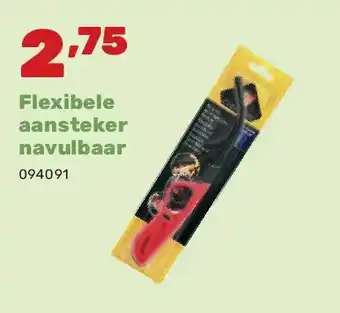 Happyland Flexibele aansteker navulbaar aanbieding